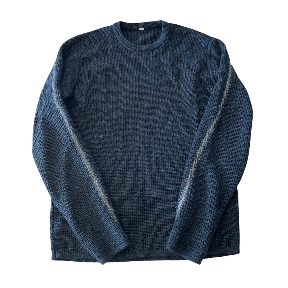 💁‍♂️Lululemon Merino Wool Navy Carry-on Crewneck Sweater 💁‍♂️